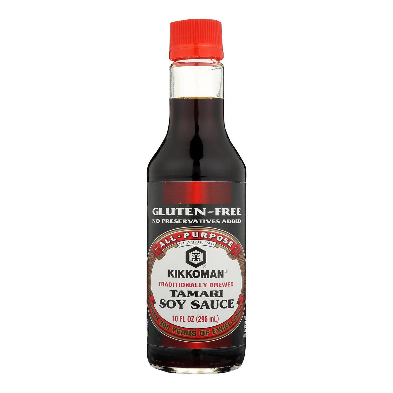 Kikkoman Gluten Free Tamari Soy Sauce (6x10 OZ)-0