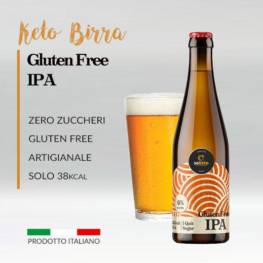 Birra Keto Gluten Free Zero Zuccheri "La IPA"-0