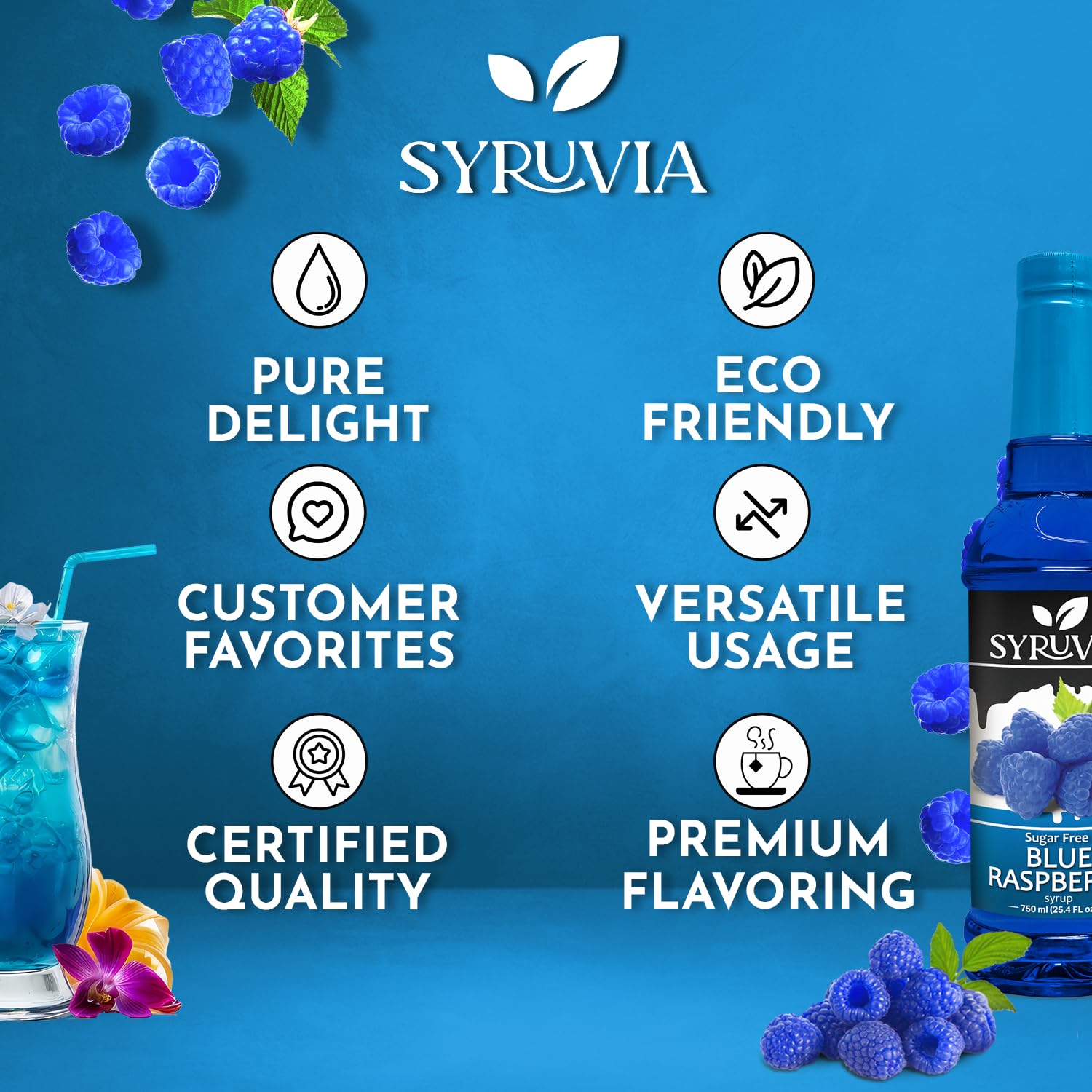 Sugar-Free Blue Raspberry Syrup-4
