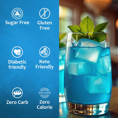 Sugar-Free Blue Raspberry Syrup-3