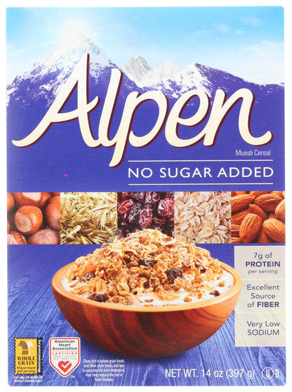 Weetabix Alpen Cereal Organic No Added Sugar (12x14Oz)-0