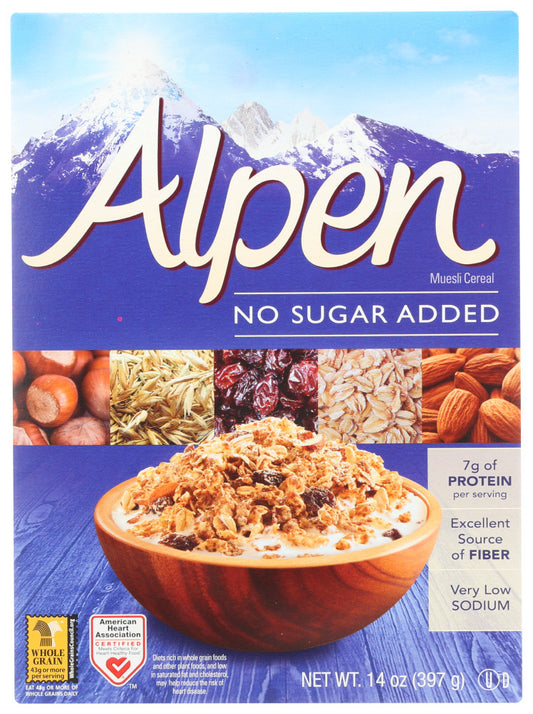 Weetabix Alpen Cereal Organic No Added Sugar (12x14Oz)-0