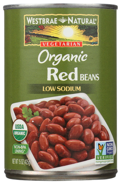 Westbrae Foods Red Beans Fat Free (12x15 Oz)-0