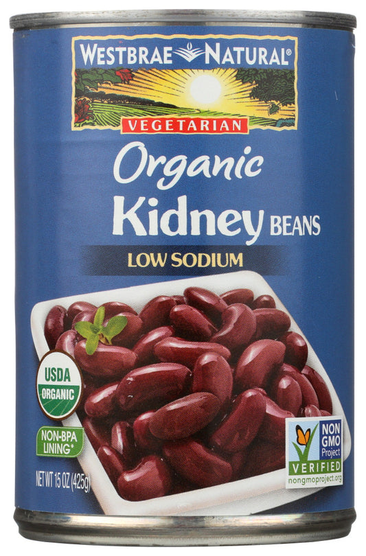 Westbrae Foods Kidney Beans Fat Free (12x15 Oz)-0