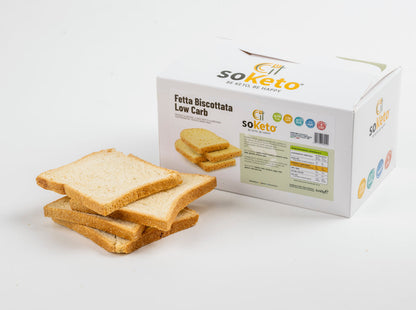 Fette Biscottate Keto Low Carb 0% di zuccheri-0