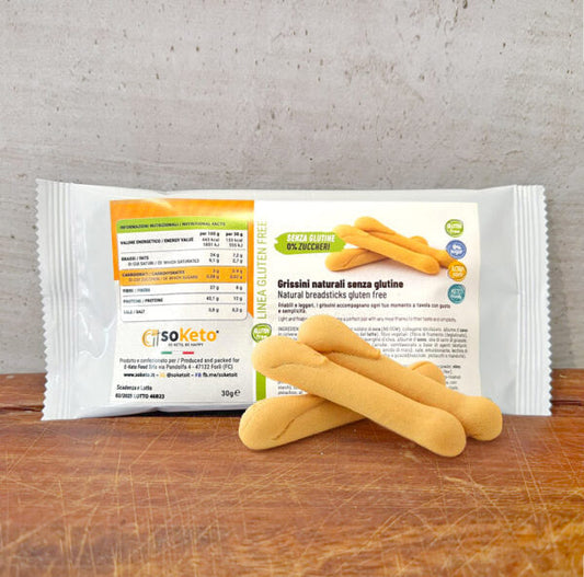 Grissini KETO SENZA GLUTINE 0% zuccheri-0