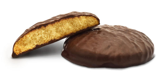 Biscotti KETO SENZA GLUTINE VANIGLIA ricoperti di cioccolato 0% zuccheri-1
