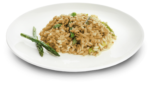 Riso Senza Glutine alla Crema di Asparagi con solo 1% di zucchero – Pronto in 1 Minuto!-0