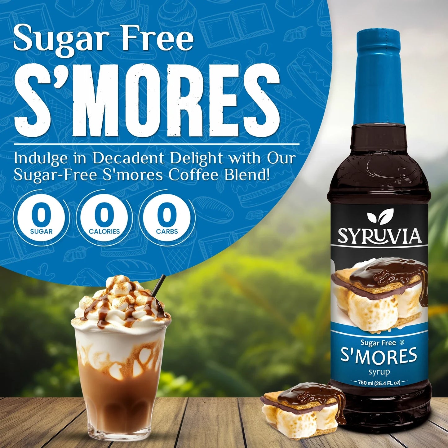 Sugar-Free S'mores Syrup
