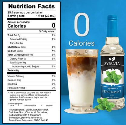Sugar-Free Peppermint Syrup