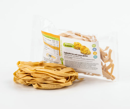 Fettuccine Tagliatelle KETO SENZA GLUTINE 0 % zuccheri-0